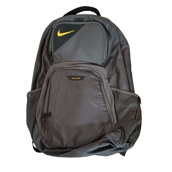 Vintage Nike Edge Elite Air Large Backpack Gray Max Air - Picture 1 of 9